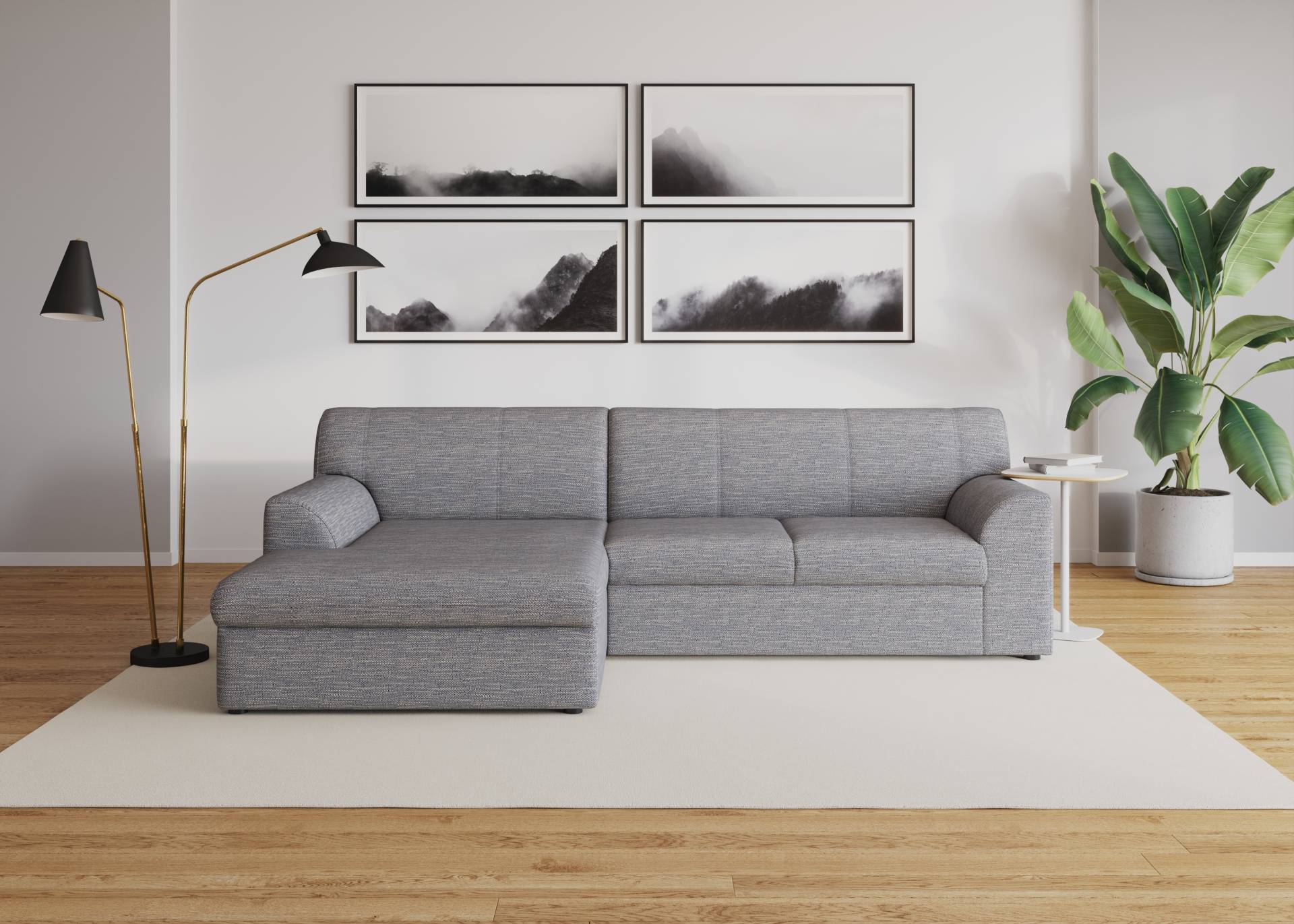 DOMO collection Ecksofa »Topper L-Form«, mit Recamiere, wahlweise mit Schlaffunktion von DOMO collection