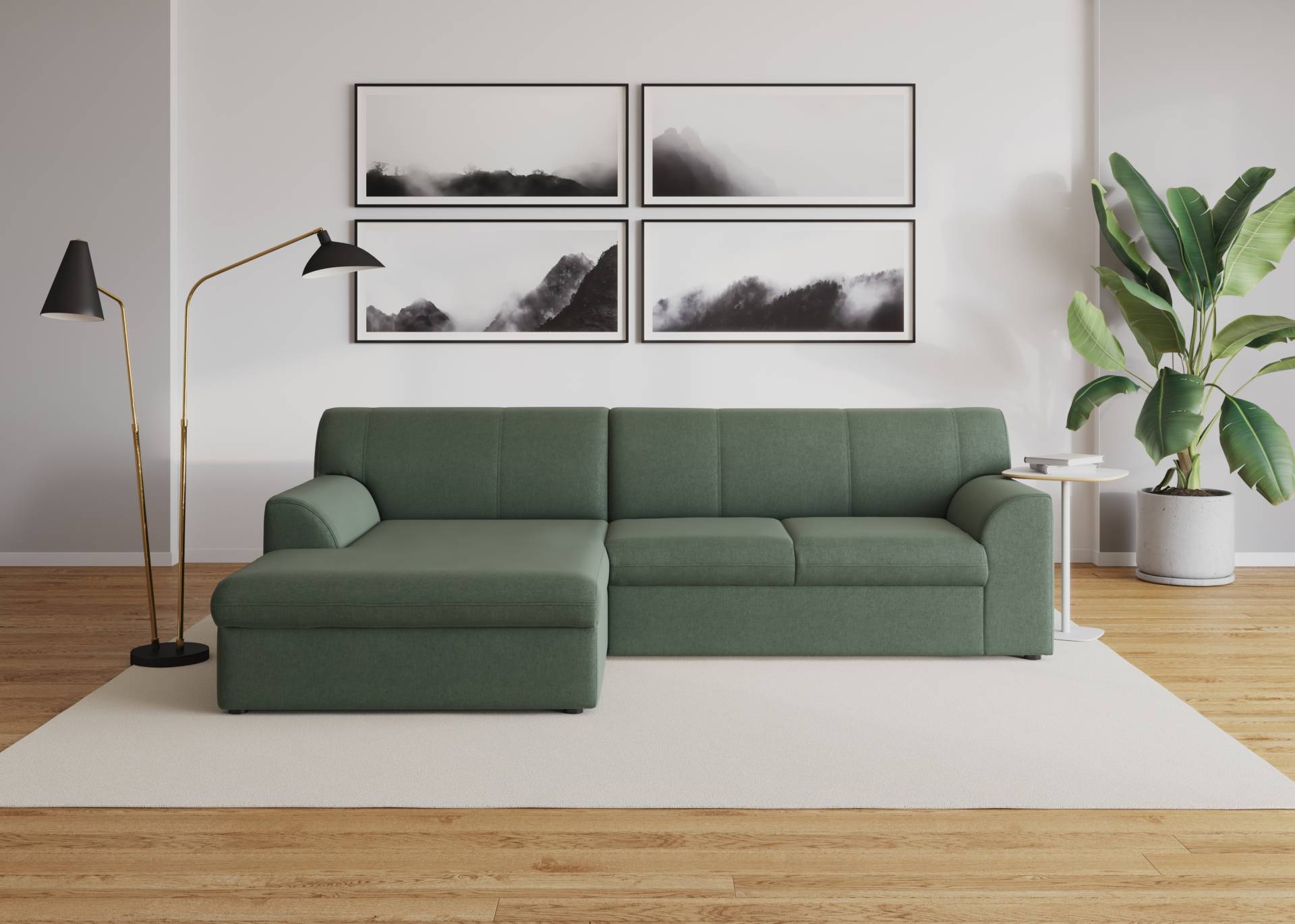 DOMO collection Ecksofa »Topper L-Form«, mit Recamiere, wahlweise mit Schlaffunktion von DOMO collection