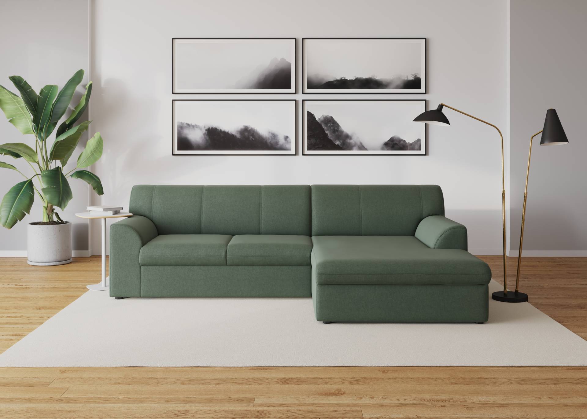 DOMO collection Ecksofa »Topper L-Form«, mit Recamiere, wahlweise mit Schlaffunktion von DOMO collection