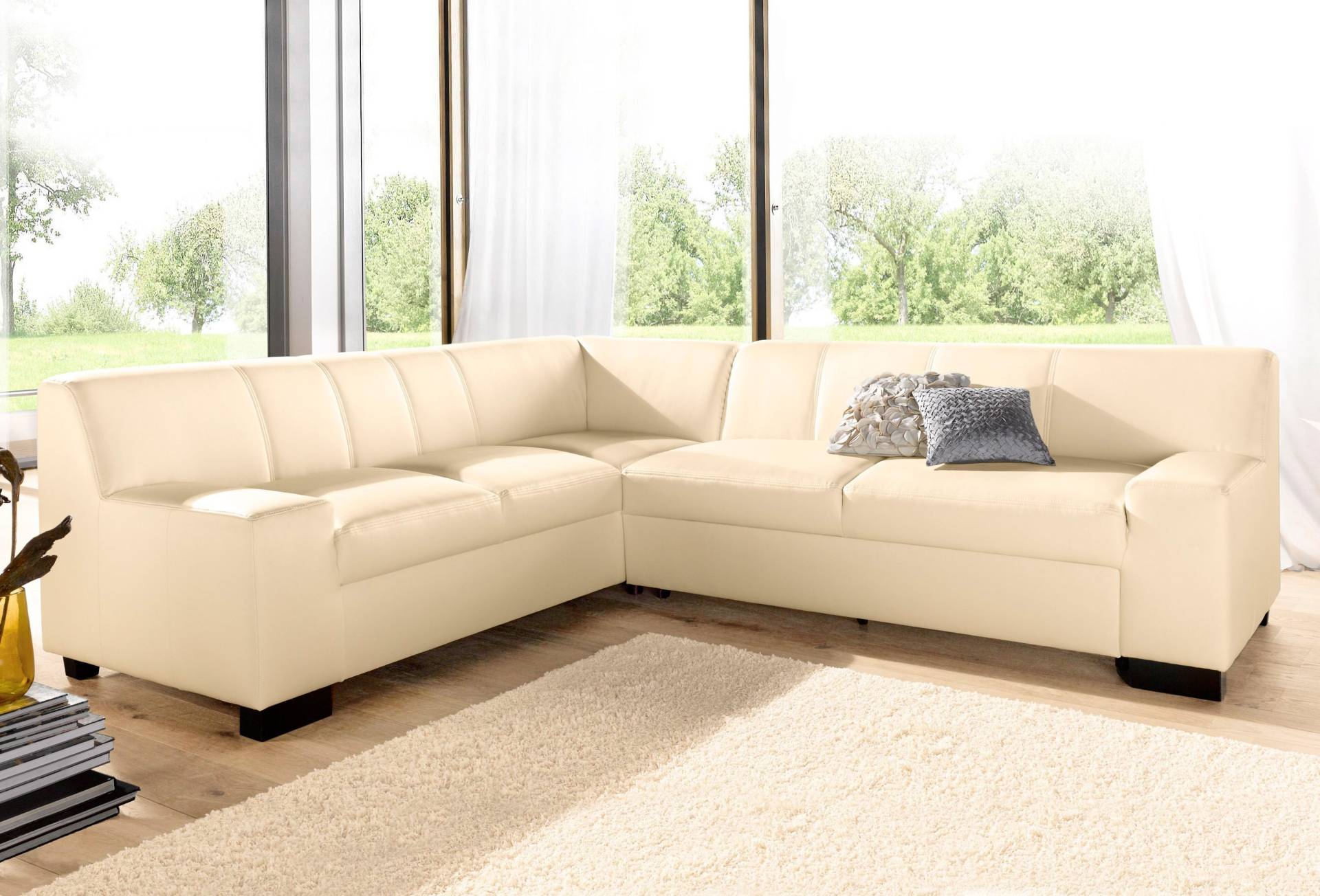 DOMO collection Ecksofa »Norma L-Form«, wahlweise mit Bettfunktion von DOMO collection