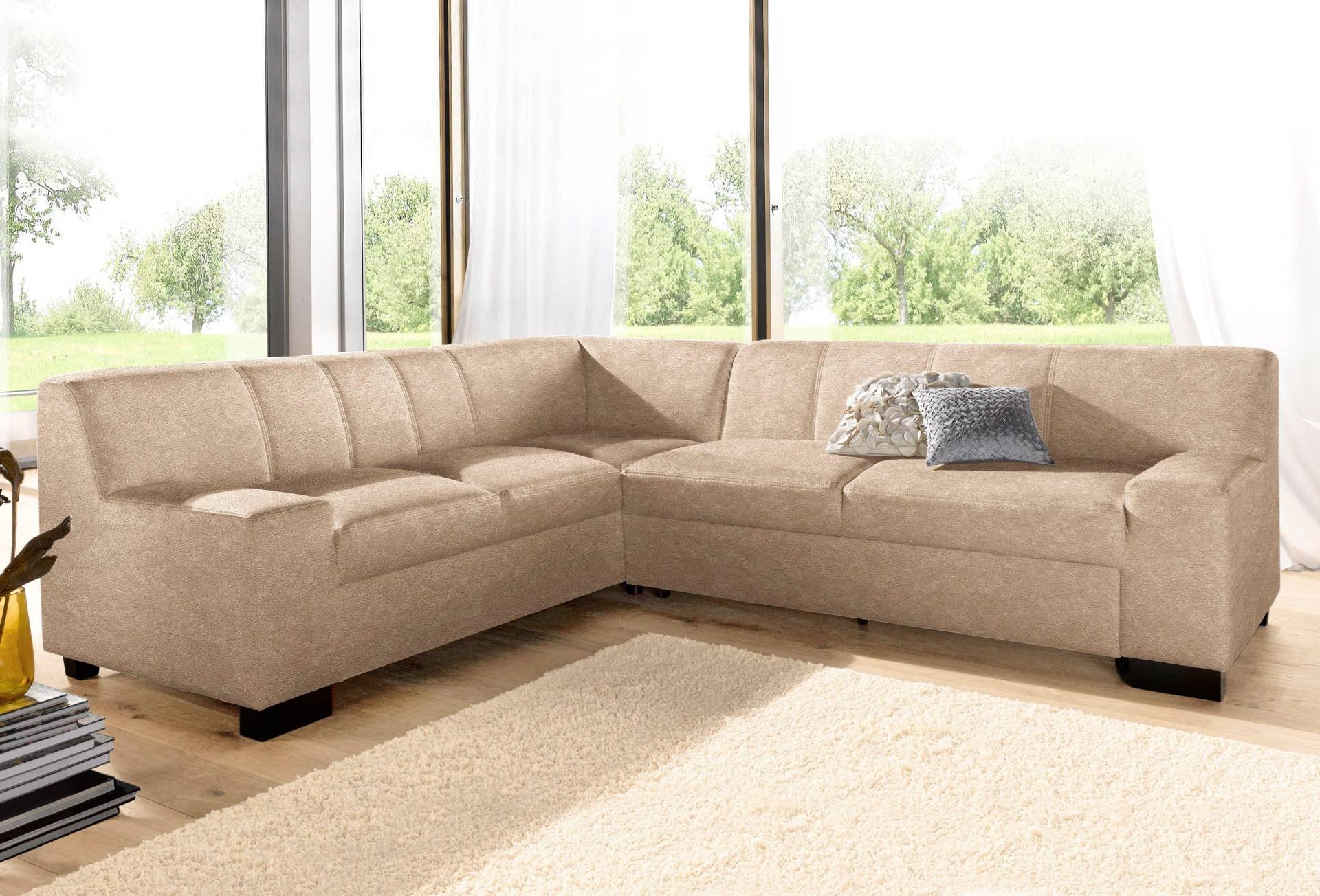 DOMO collection Ecksofa »Norma L-Form«, wahlweise mit Bettfunktion von DOMO collection