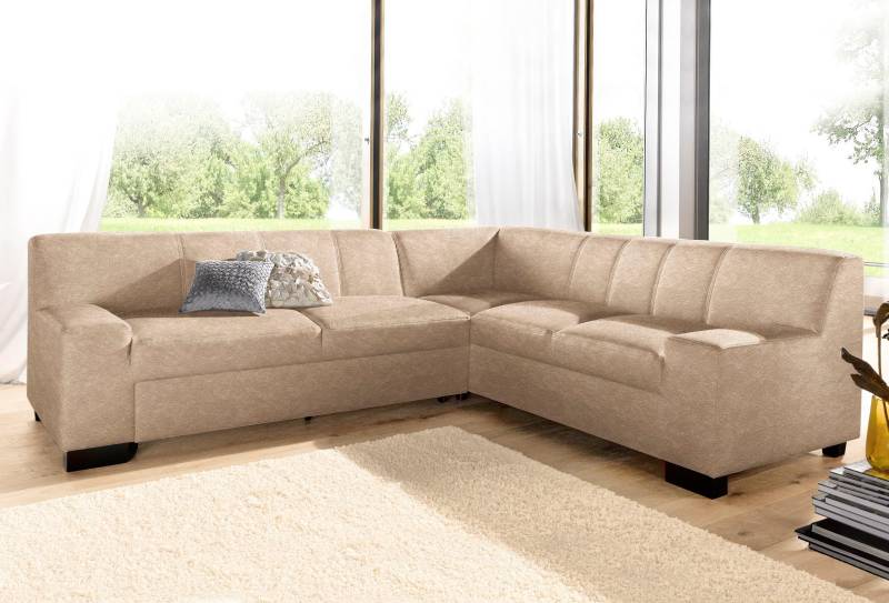 DOMO collection Ecksofa »Norma L-Form«, wahlweise mit Bettfunktion von DOMO collection