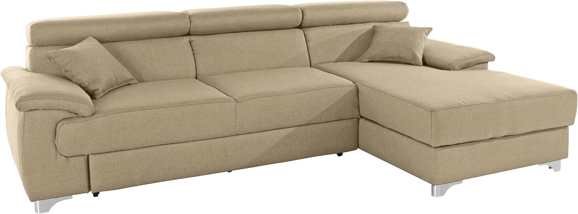 DOMO collection Ecksofa »Mira L-Form«, wahlweise mit Bettfunktion und Bettkasten von DOMO collection