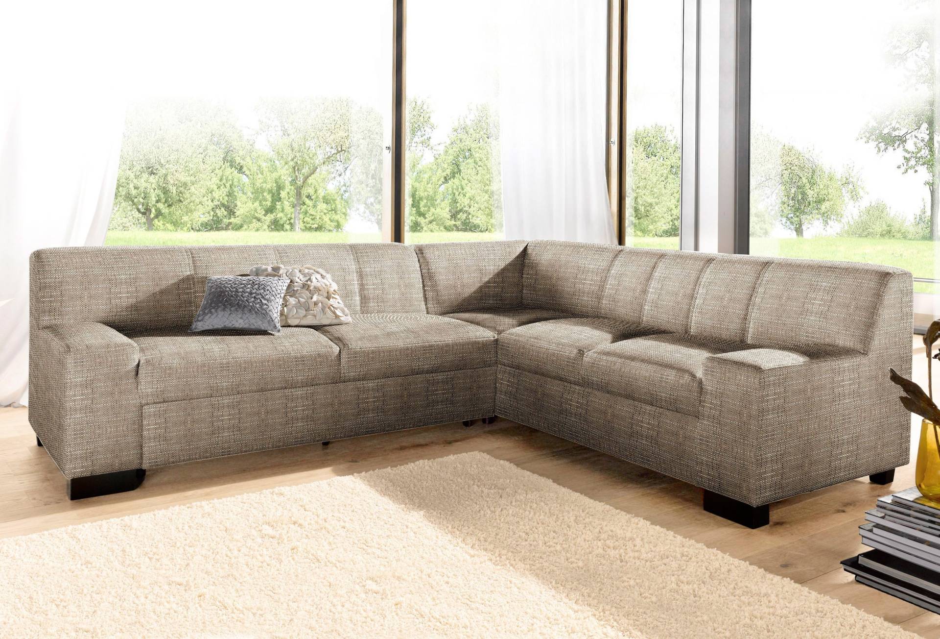 DOMO collection Ecksofa »Norma Top L-Form«, wahlweise mit Bettfunktion von DOMO collection