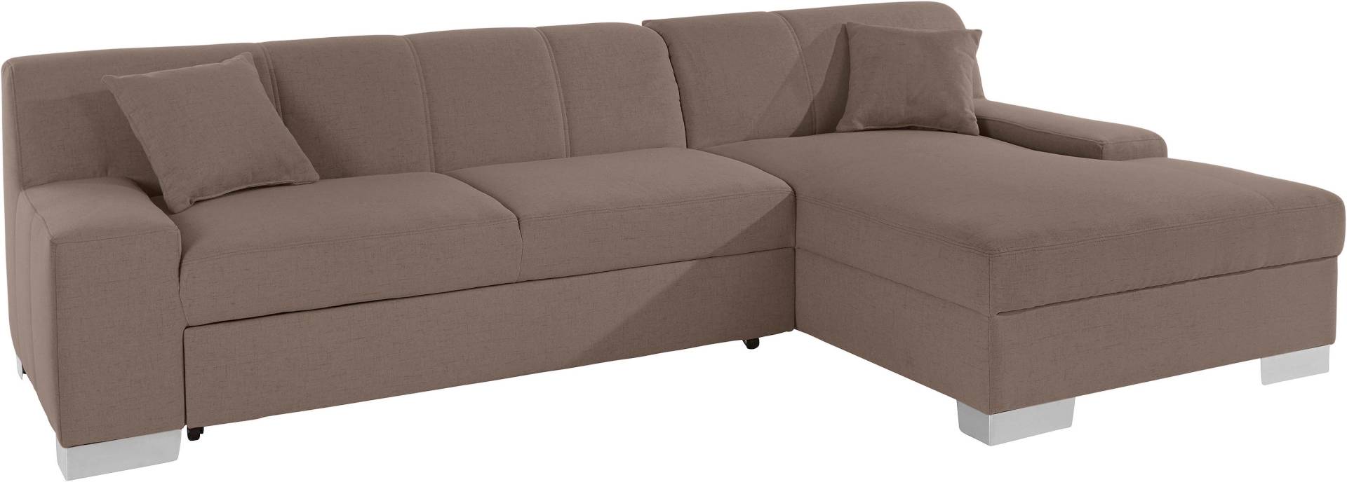 DOMO collection Ecksofa »Bero L-Form«, wahlweise mit Bettfunktion von DOMO collection