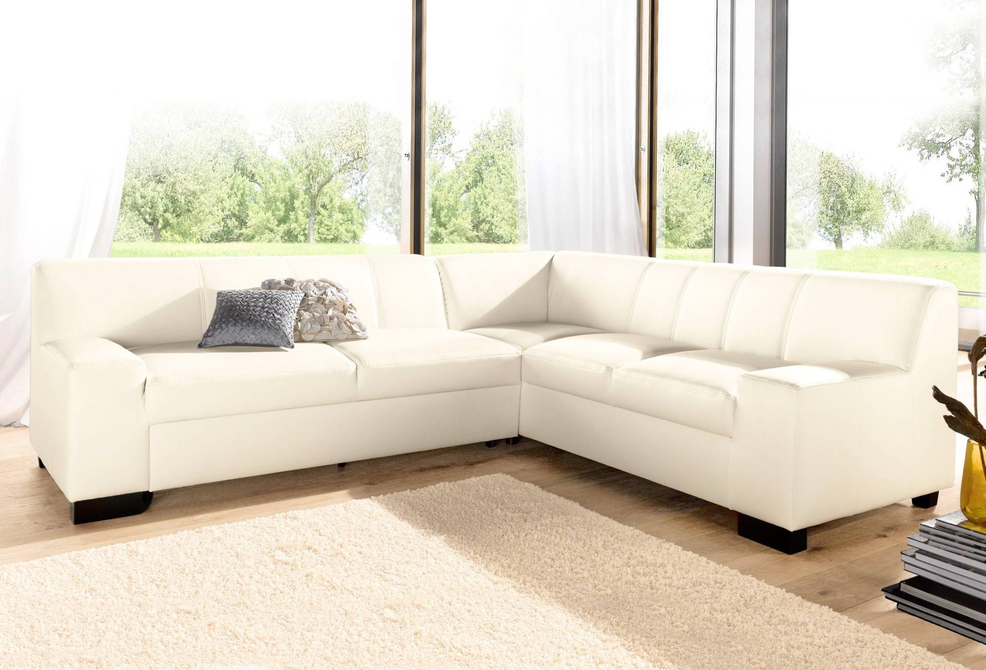 DOMO collection Ecksofa »Norma L-Form«, wahlweise mit Bettfunktion von DOMO collection