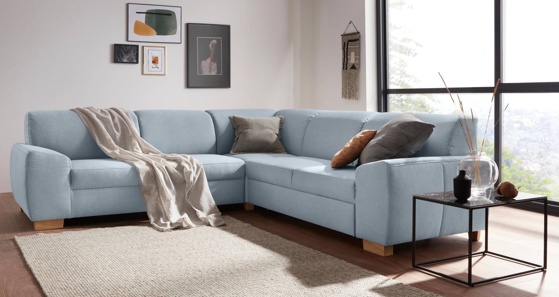 DOMO collection Ecksofa »Incanto L-Form«, wahlweise mit Bettfunktion von DOMO collection