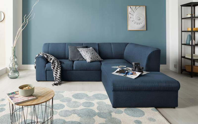 DOMO collection Ecksofa »Topper L-Form«, mit Ottomane, wahlweise mit Schlaffunktion von DOMO collection