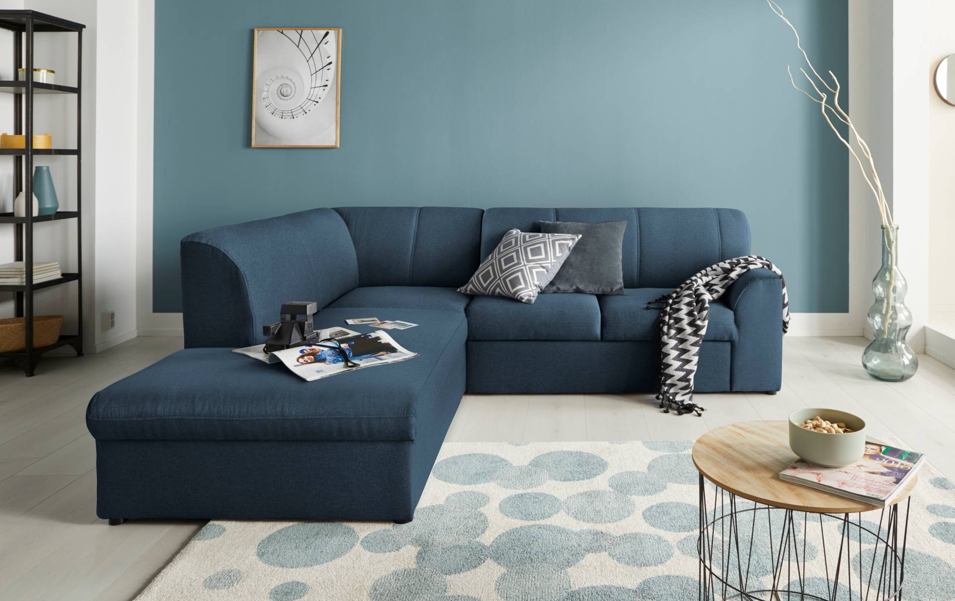 DOMO collection Ecksofa »Topper L-Form«, mit Ottomane, wahlweise mit Schlaffunktion von DOMO collection