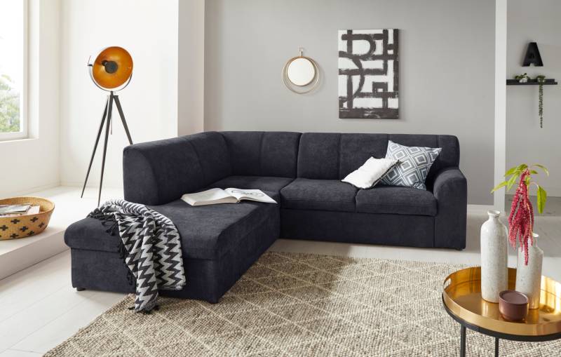 DOMO collection Ecksofa »Topper L-Form«, mit Ottomane, wahlweise mit Schlaffunktion von DOMO collection