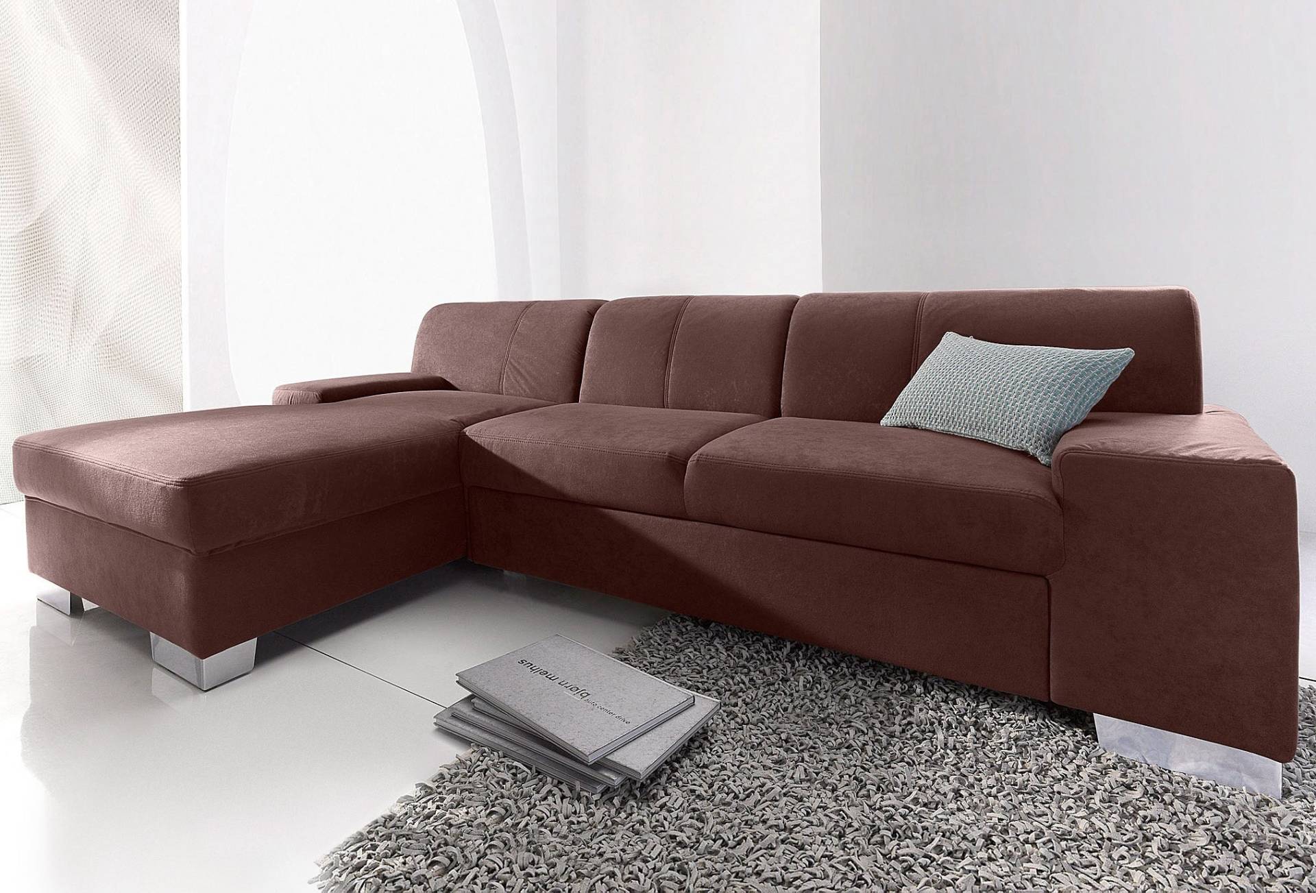 DOMO collection Ecksofa »Star L-Form«, wahlweise mit Bettfunktion von DOMO collection