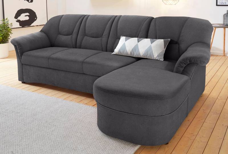 DOMO collection Ecksofa »Sarafina L-Form«, wahlweise mit Bettfunktion, optional mit Federkern von DOMO collection