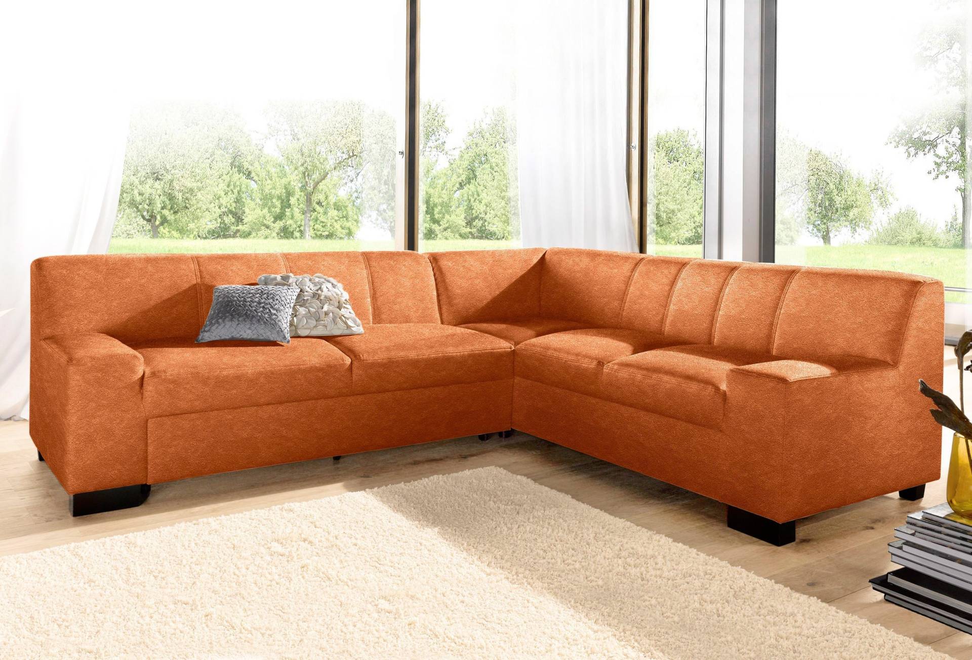 DOMO collection Ecksofa »Norma L-Form«, wahlweise mit Bettfunktion von DOMO collection