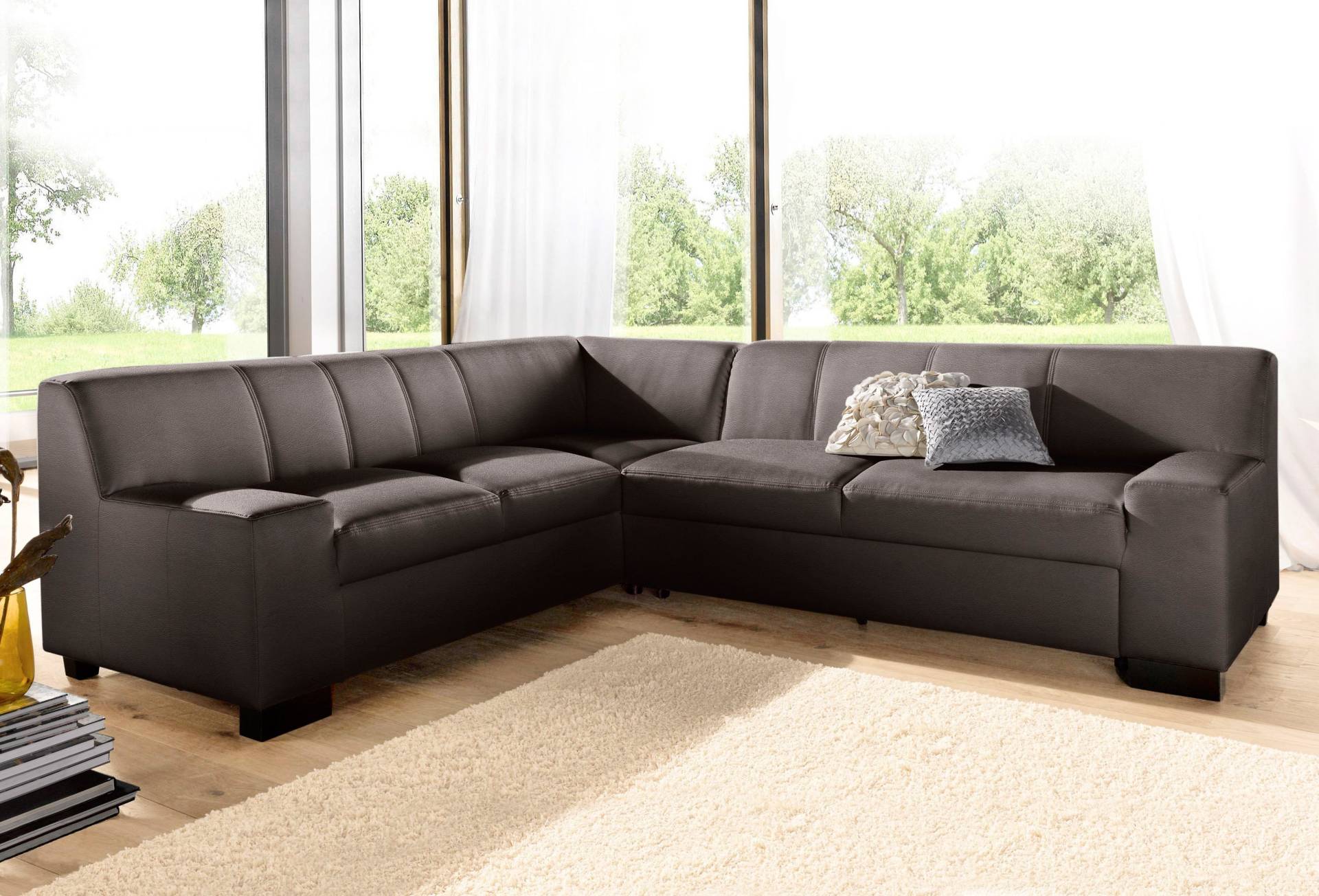 DOMO collection Ecksofa »Norma L-Form«, wahlweise mit Bettfunktion von DOMO collection