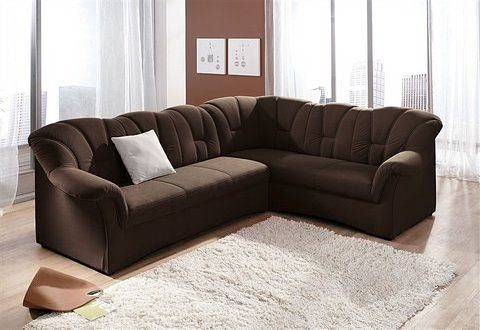 DOMO collection Ecksofa »Papenburg B/T/H: 242/190/84 cm L-Form«, wahlweise mit Bettfunktion, Langer Schenkel links oder rechts von DOMO collection