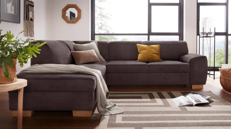 DOMO collection Ecksofa »Incanto L-Form«, wahlweise mit Bettfunktion von DOMO collection