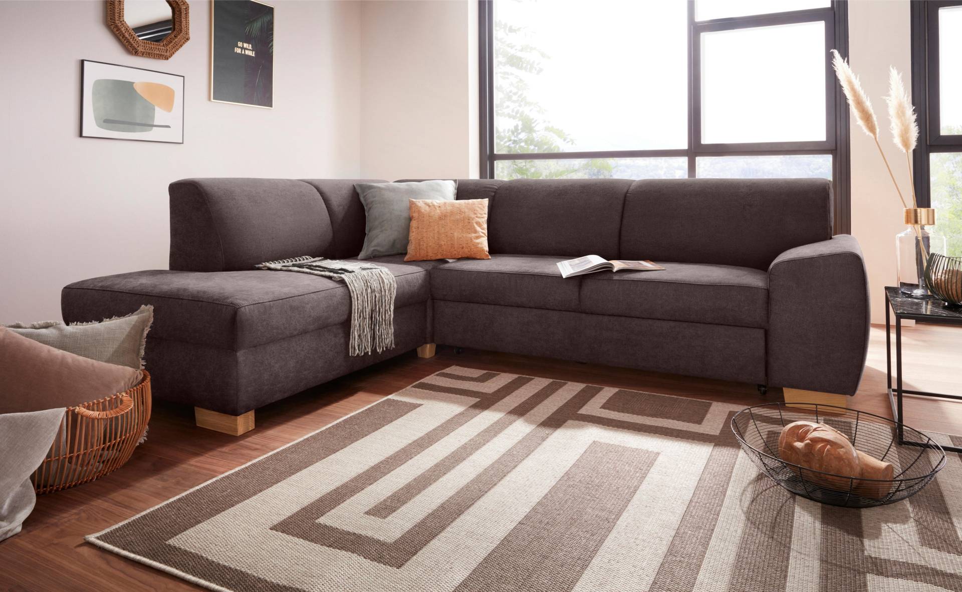 DOMO collection Ecksofa »Incanto L-Form«, wahlweise mit Bettfunktion von DOMO collection