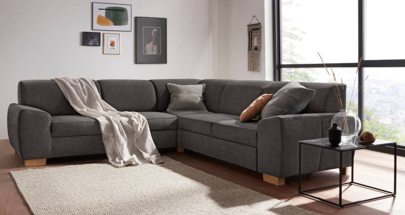 DOMO collection Ecksofa »Incanto L-Form«, wahlweise mit Bettfunktion von DOMO collection