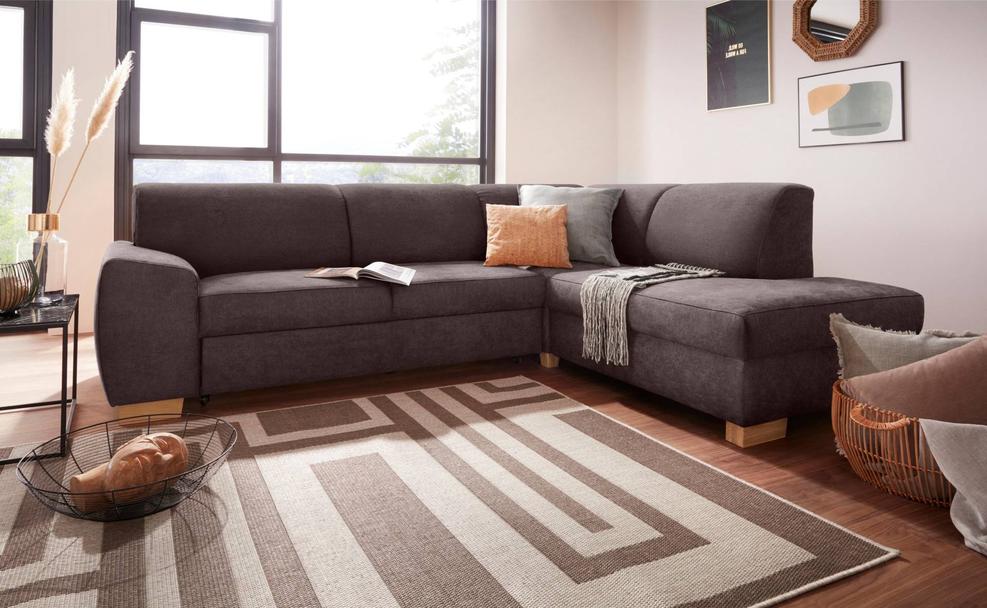 DOMO collection Ecksofa »Incanto L-Form«, wahlweise mit Bettfunktion von DOMO collection