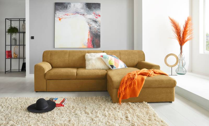 DOMO collection Ecksofa »Topper L-Form«, mit Recamiere, wahlweise mit Schlaffunktion DOMO collection Ecksofa »Topper L-Form«, mit Recamiere, wahlweise mit Schlaffunktion von DOMO collection