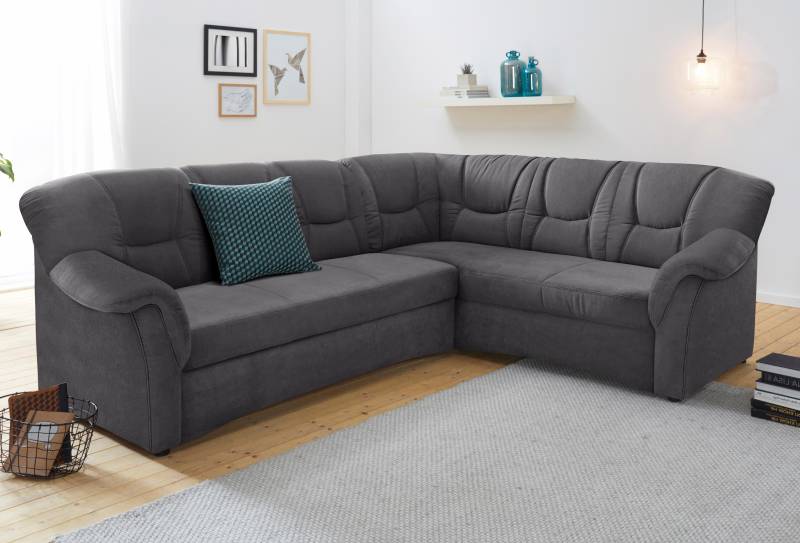 DOMO collection Ecksofa »Sarafina L-Form«, wahlweise mit Bettfunktion, optional mit Federkern von DOMO collection