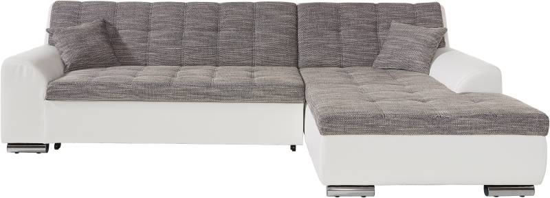 DOMO collection Ecksofa Treviso, wahlweise mit Bettfunktion, incl. Zierkissen von DOMO collection