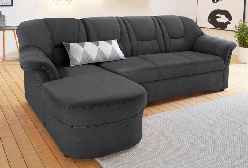 DOMO collection Ecksofa »Sarafina L-Form«, wahlweise mit Bettfunktion, optional mit Federkern von DOMO collection