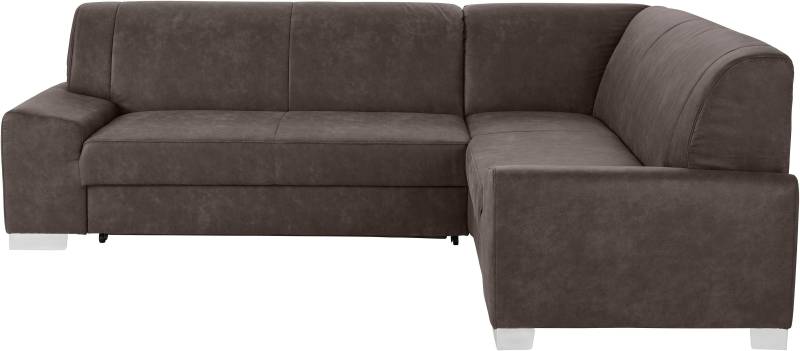 DOMO collection Ecksofa »Anzio L-Form«, Wahlweise mit Bettfunktion und Federkern von DOMO collection