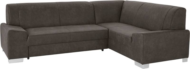 DOMO collection Ecksofa »Anzio L-Form«, Wahlweise mit Bettfunktion und Federkern von DOMO collection