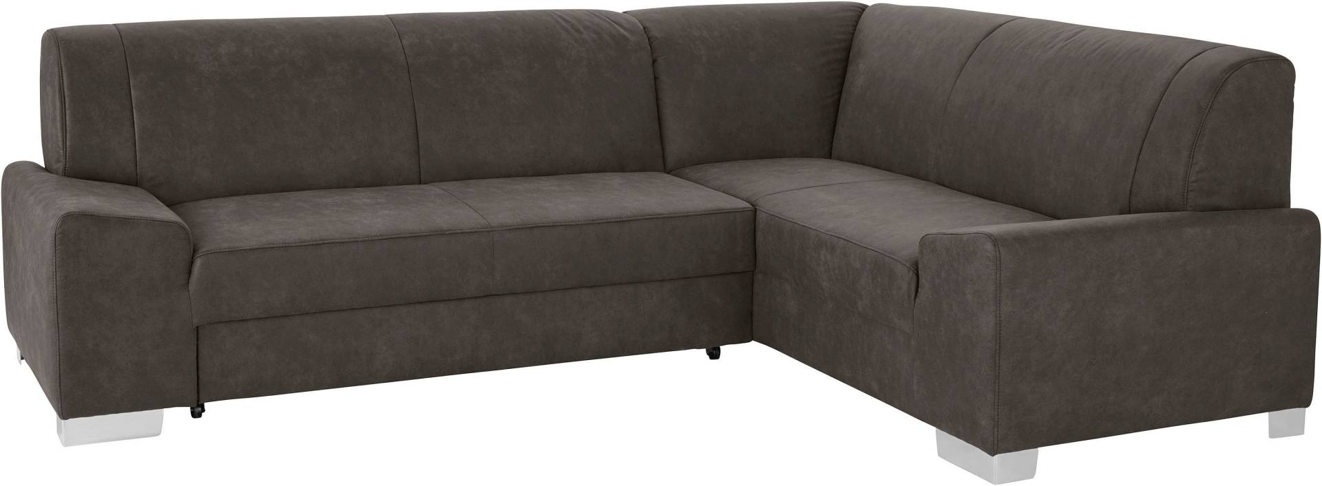 DOMO collection Ecksofa »Anzio L-Form«, Wahlweise mit Bettfunktion und Federkern von DOMO collection