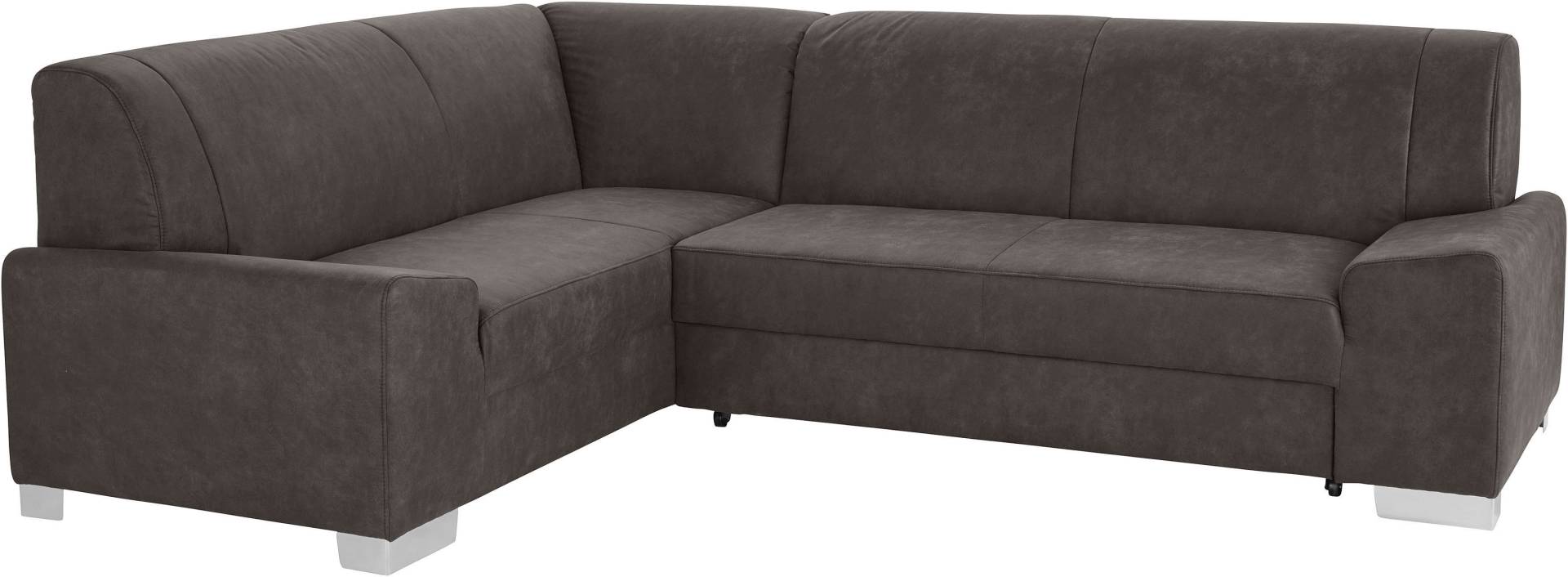 DOMO collection Ecksofa »Anzio L-Form«, Wahlweise mit Bettfunktion und Federkern von DOMO collection