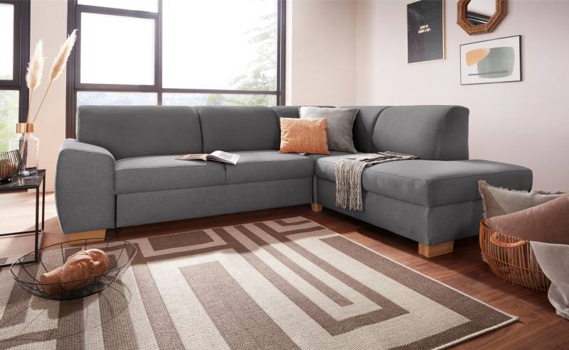 DOMO collection Ecksofa »Incanto L-Form«, wahlweise mit Bettfunktion von DOMO collection