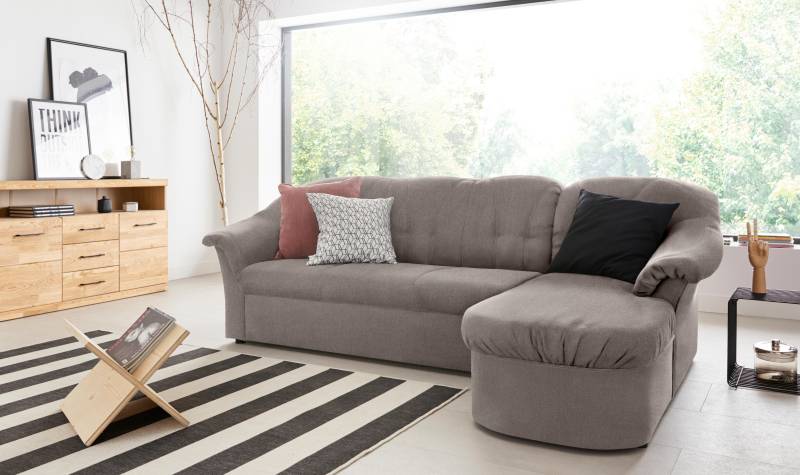 DOMO collection Ecksofa »Pegnitz L-Form«, wahlweise mit Bettfunktion von DOMO collection