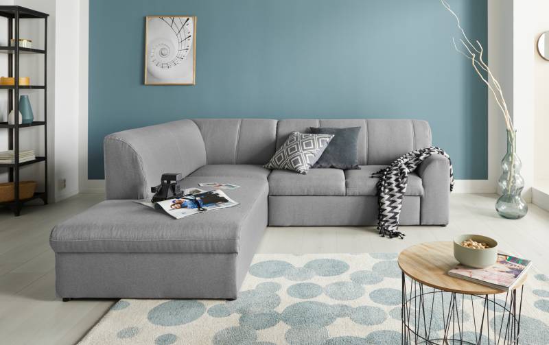 DOMO collection Ecksofa »Topper L-Form«, mit Ottomane, wahlweise mit Schlaffunktion von DOMO collection