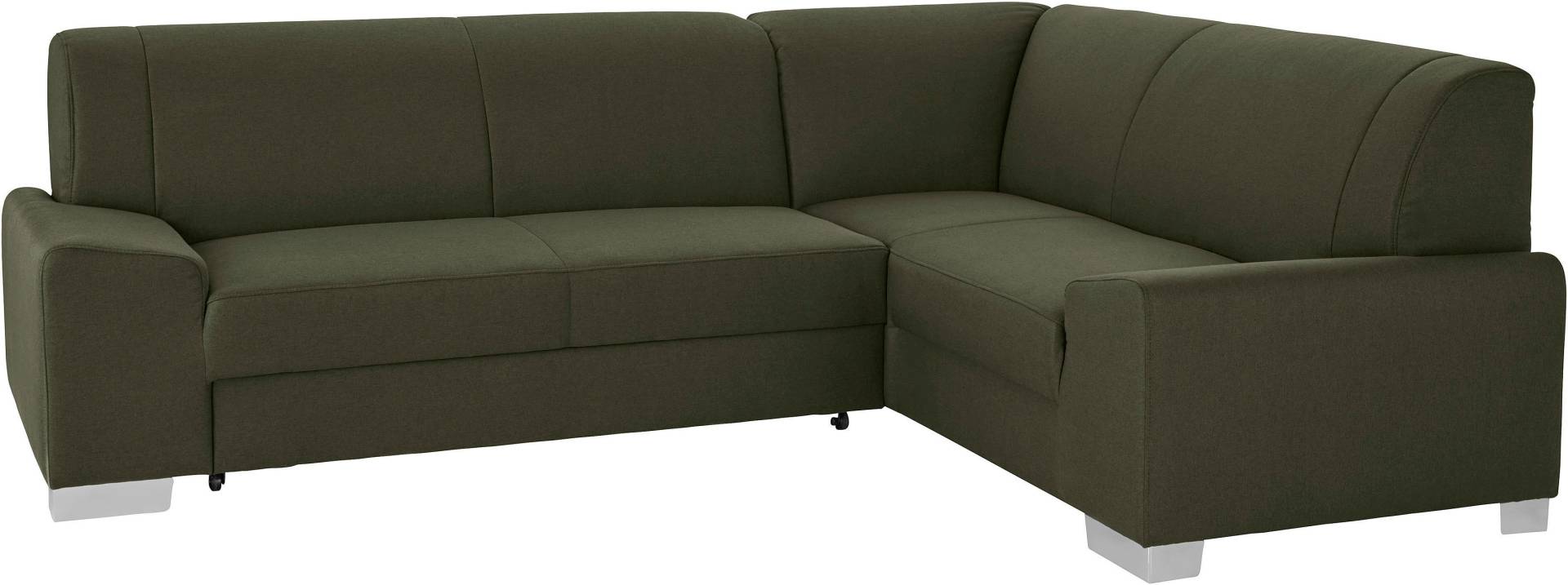 DOMO collection Ecksofa »Anzio L-Form«, Wahlweise mit Bettfunktion und Federkern von DOMO collection