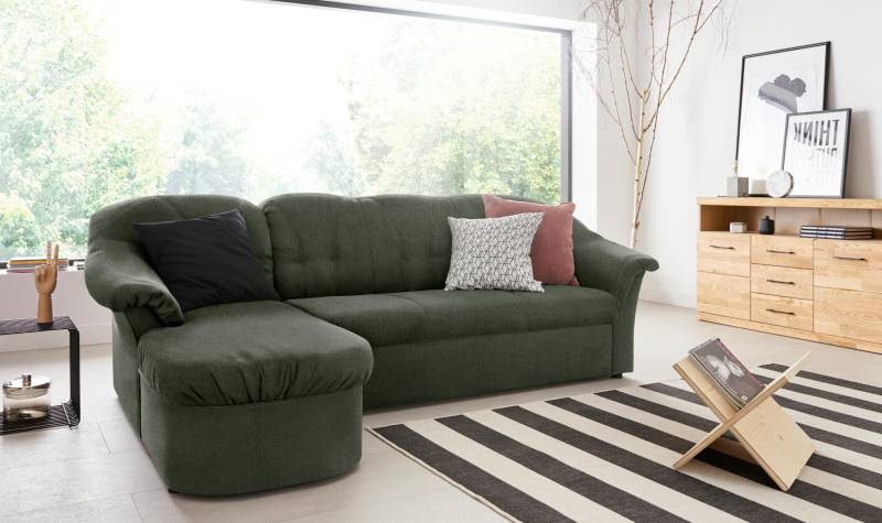 DOMO collection Ecksofa »Pegnitz L-Form«, wahlweise mit Bettfunktion von DOMO collection