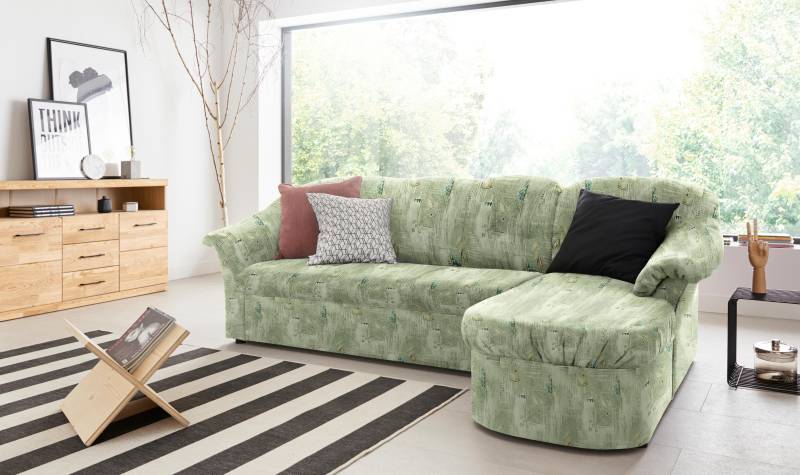 DOMO collection Ecksofa »Pegnitz L-Form«, wahlweise mit Bettfunktion von DOMO collection