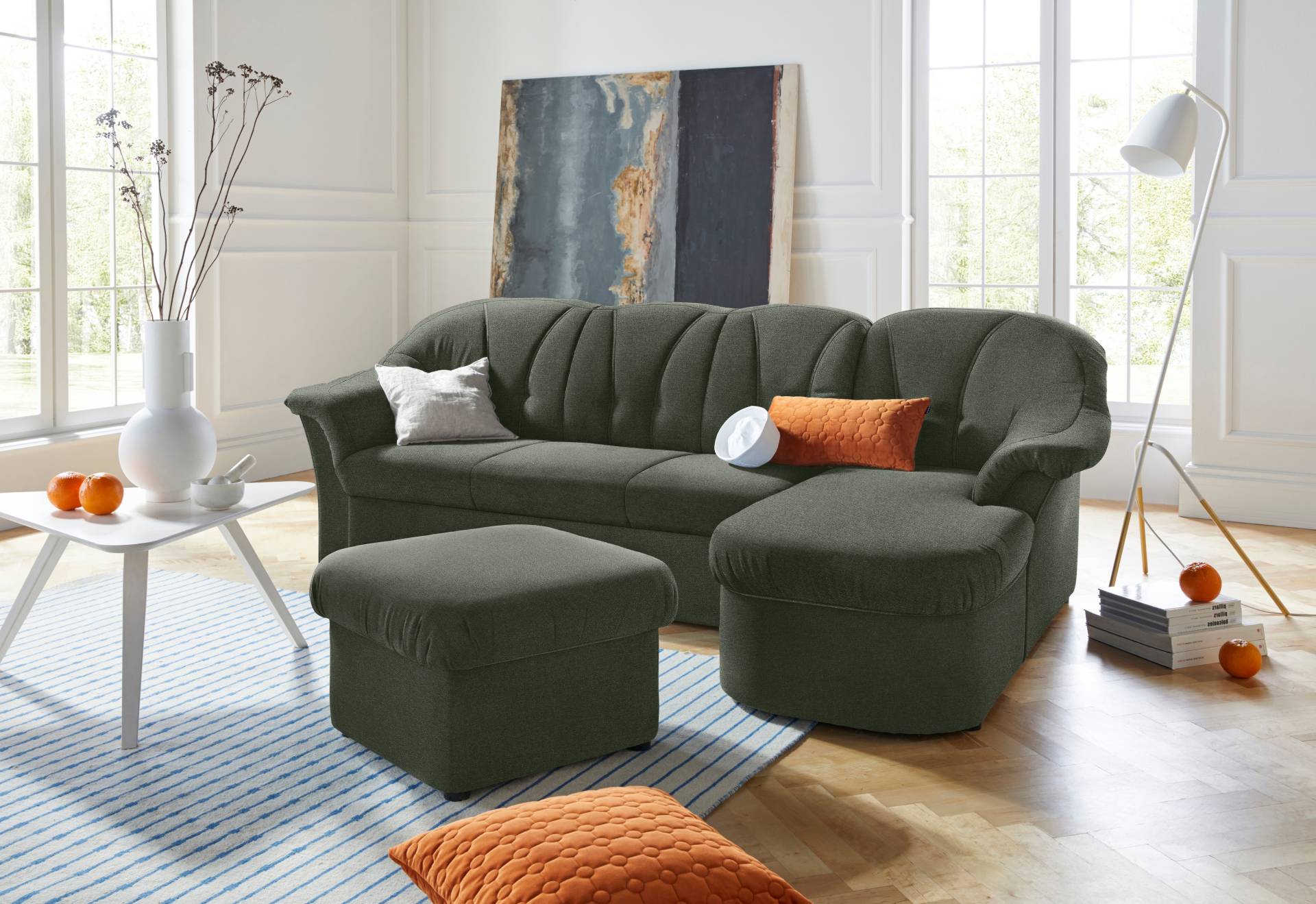 DOMO collection Ecksofa »Pegnitz L-Form«, wahlweise mit Bettfunktion von DOMO collection