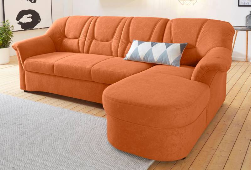 DOMO collection Ecksofa »Sarafina L-Form«, wahlweise mit Bettfunktion, optional mit Federkern von DOMO collection