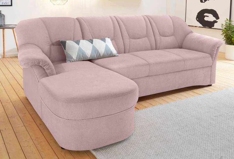 DOMO collection Ecksofa »Sarafina L-Form«, wahlweise mit Bettfunktion, optional mit Federkern von DOMO collection