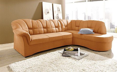 DOMO collection Ecksofa »Papenburg L-Form«, mit Ottomane, wahlweise mit Bettfunktion von DOMO collection