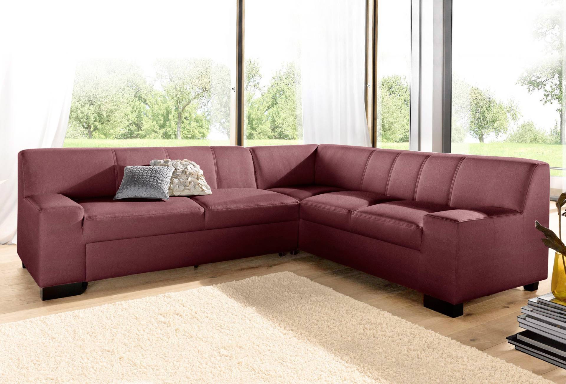 DOMO collection Ecksofa »Norma L-Form«, wahlweise mit Bettfunktion von DOMO collection