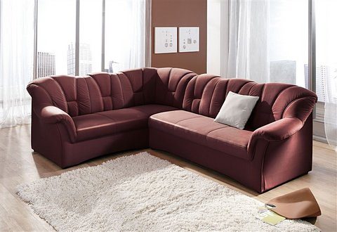 DOMO collection Ecksofa »Papenburg B/T/H: 242/190/84 cm L-Form«, wahlweise mit Bettfunktion, Langer Schenkel links oder rechts von DOMO collection