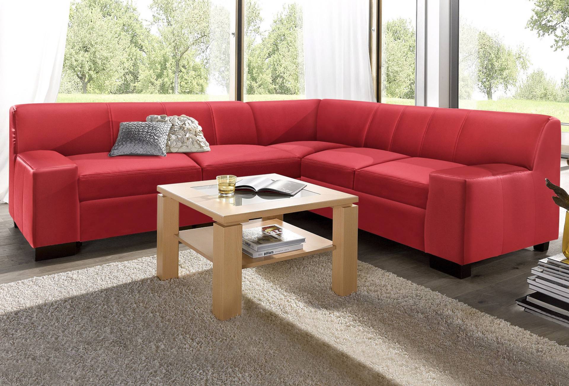 DOMO collection Ecksofa »Norma Top L-Form«, wahlweise mit Bettfunktion von DOMO collection