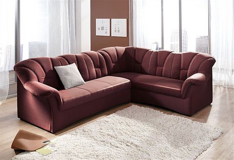 DOMO collection Ecksofa »Papenburg B/T/H: 242/190/84 cm L-Form«, wahlweise mit Bettfunktion, Langer Schenkel links oder rechts von DOMO collection