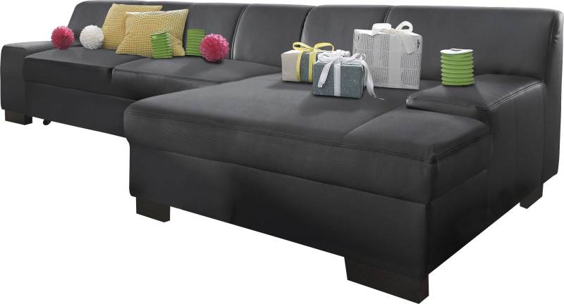 DOMO collection Ecksofa »Norma Top L-Form«, wahlweise mit Bettfunktion von DOMO collection