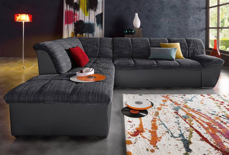 DOMO collection Ecksofa »Splash L-Form«, wahlweise mit Bettfunktion von DOMO collection