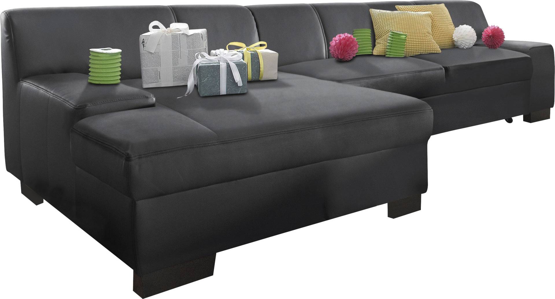 DOMO collection Ecksofa »Norma Top L-Form«, wahlweise mit Bettfunktion von DOMO collection