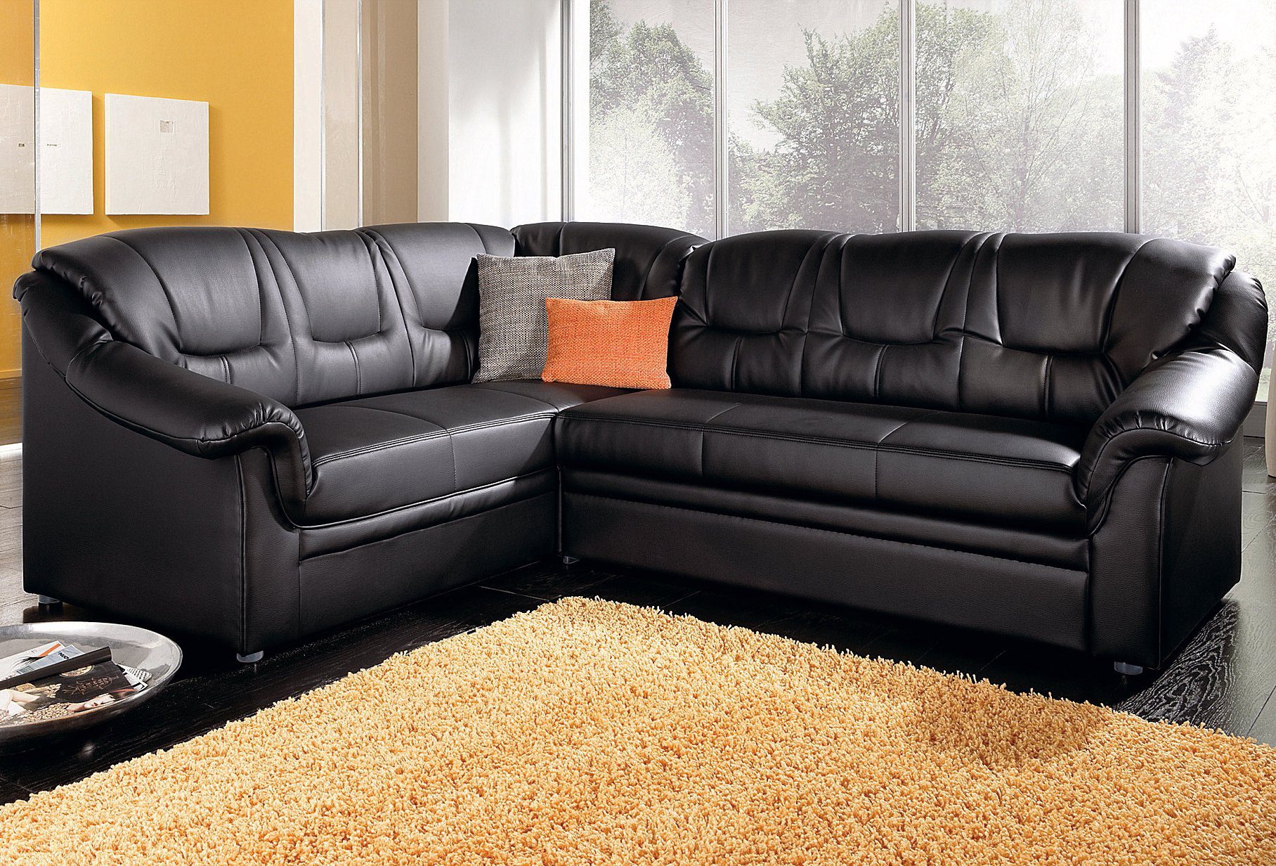 DOMO collection Ecksofa »Montana L-Form«, wahlweise mit Bettfunktion von DOMO collection