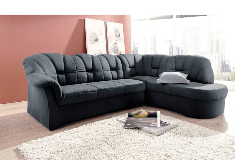 DOMO collection Ecksofa »Papenburg L-Form«, mit Ottomane, wahlweise mit Bettfunktion von DOMO collection